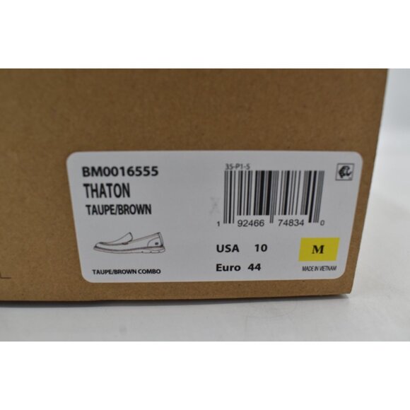 Born‎ Mens Size 10 Thaton Taupe Brown Combo Nubuck Slip On Loafers Shoes main image 8